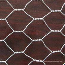 6by2by0.3m 60by80mm Triple Twist galvanizado Gabion colchão